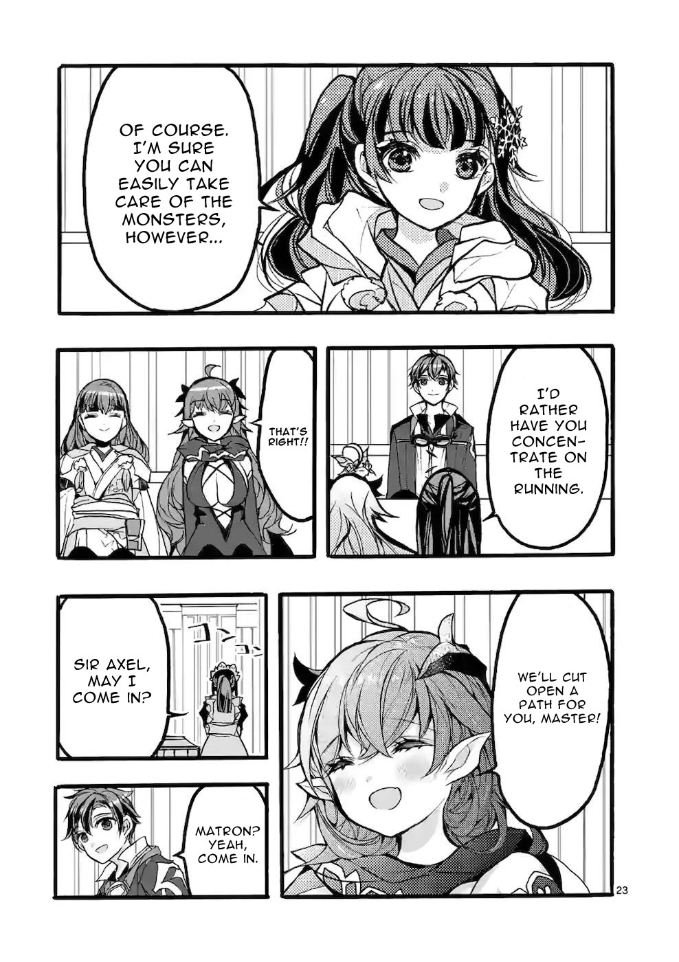 From The Strongest Job of Dragon Knight, To The Beginner Job Carrier, Somehow, I Am Dependent On The Heroes Chapter 43 page 23 - Chapter 43