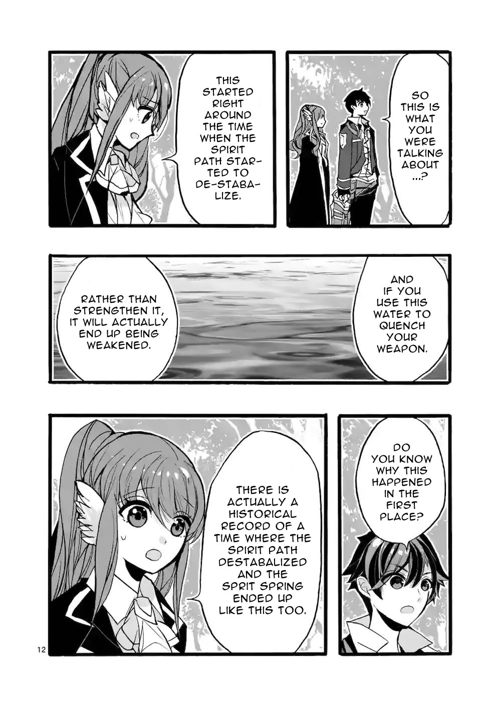 From The Strongest Job of Dragon Knight, To The Beginner Job Carrier, Somehow, I Am Dependent On The Heroes Chapter 44 page 12 - Chapter 44