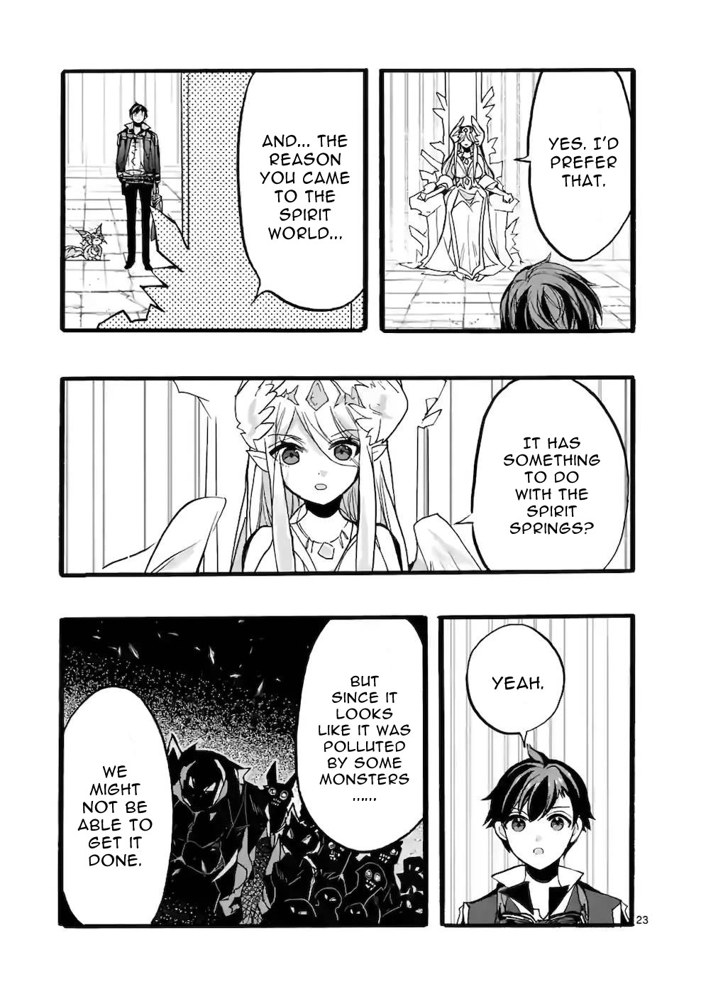 From The Strongest Job of Dragon Knight, To The Beginner Job Carrier, Somehow, I Am Dependent On The Heroes Chapter 44 page 23 - Chapter 44