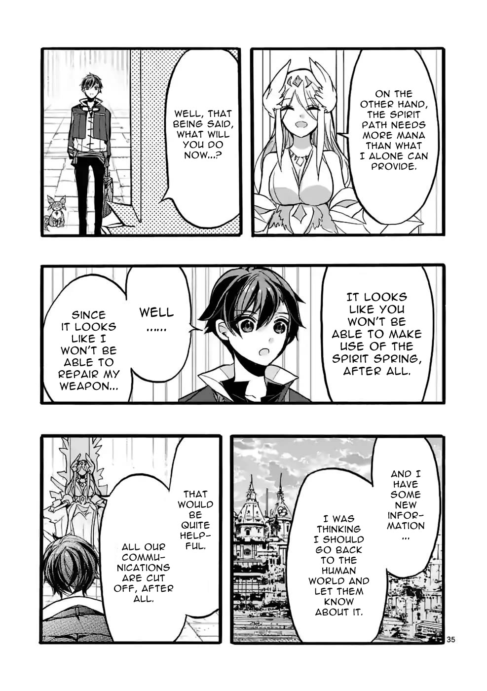 From The Strongest Job of Dragon Knight, To The Beginner Job Carrier, Somehow, I Am Dependent On The Heroes Chapter 44 page 35 - Chapter 44