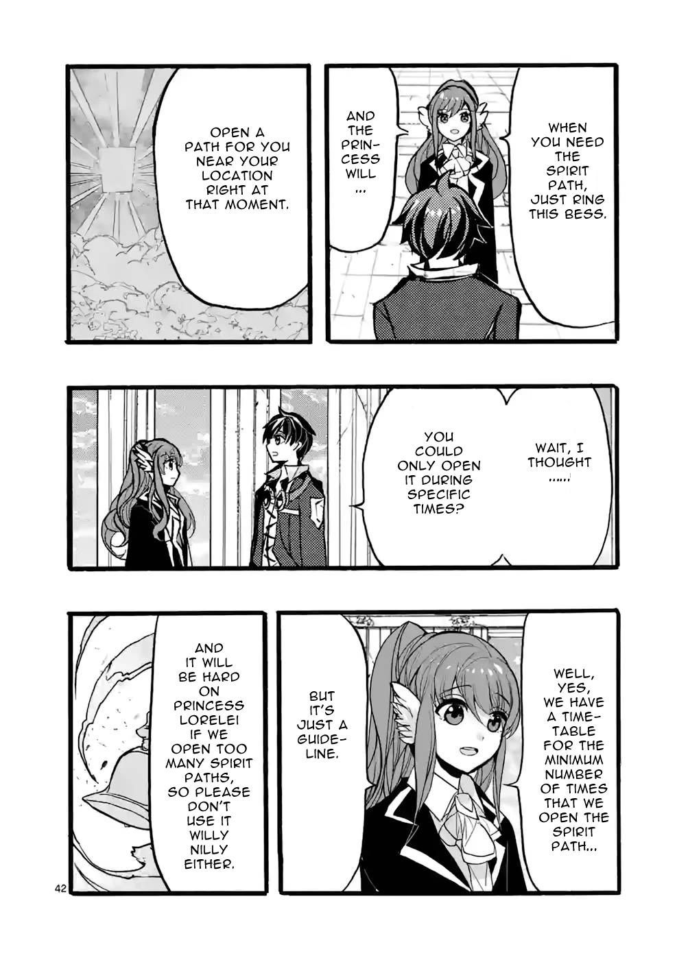 From The Strongest Job of Dragon Knight, To The Beginner Job Carrier, Somehow, I Am Dependent On The Heroes Chapter 44 page 42 - Chapter 44