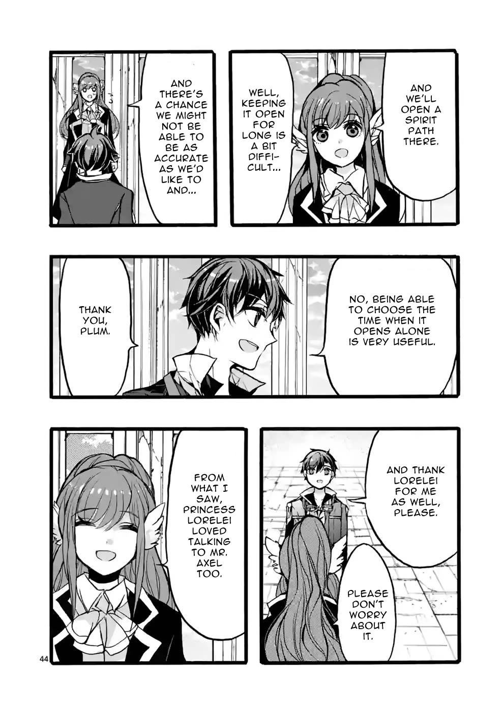 From The Strongest Job of Dragon Knight, To The Beginner Job Carrier, Somehow, I Am Dependent On The Heroes Chapter 44 page 44 - Chapter 44