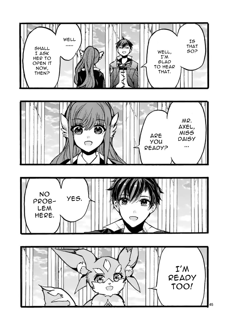 From The Strongest Job of Dragon Knight, To The Beginner Job Carrier, Somehow, I Am Dependent On The Heroes Chapter 44 page 45 - Chapter 44
