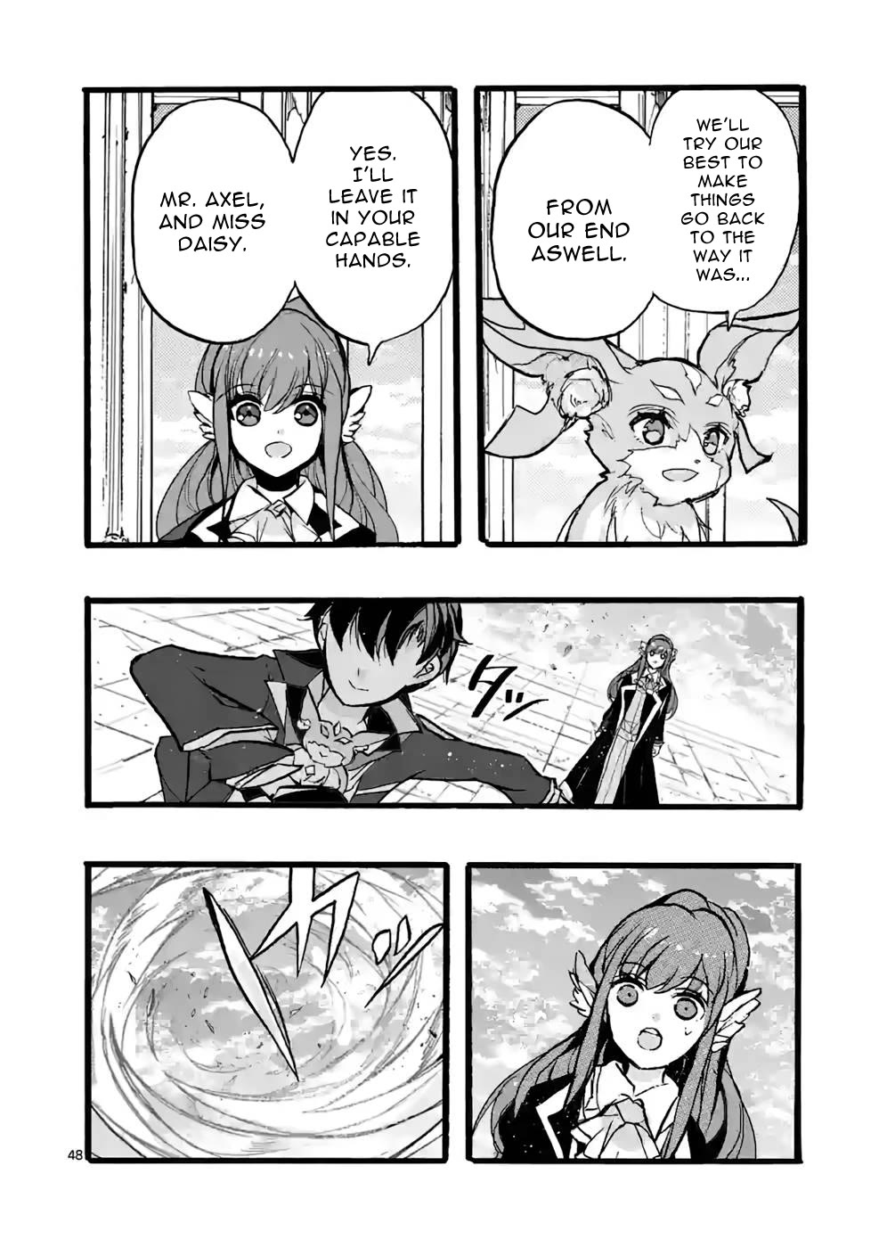 From The Strongest Job of Dragon Knight, To The Beginner Job Carrier, Somehow, I Am Dependent On The Heroes Chapter 44 page 48 - Chapter 44
