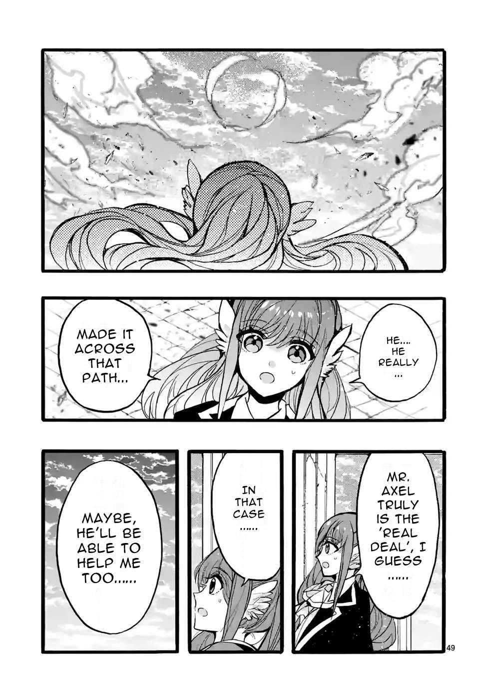 From The Strongest Job of Dragon Knight, To The Beginner Job Carrier, Somehow, I Am Dependent On The Heroes Chapter 44 page 49 - Chapter 44