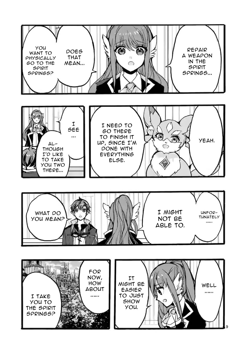 From The Strongest Job of Dragon Knight, To The Beginner Job Carrier, Somehow, I Am Dependent On The Heroes Chapter 44 page 9 - Chapter 44
