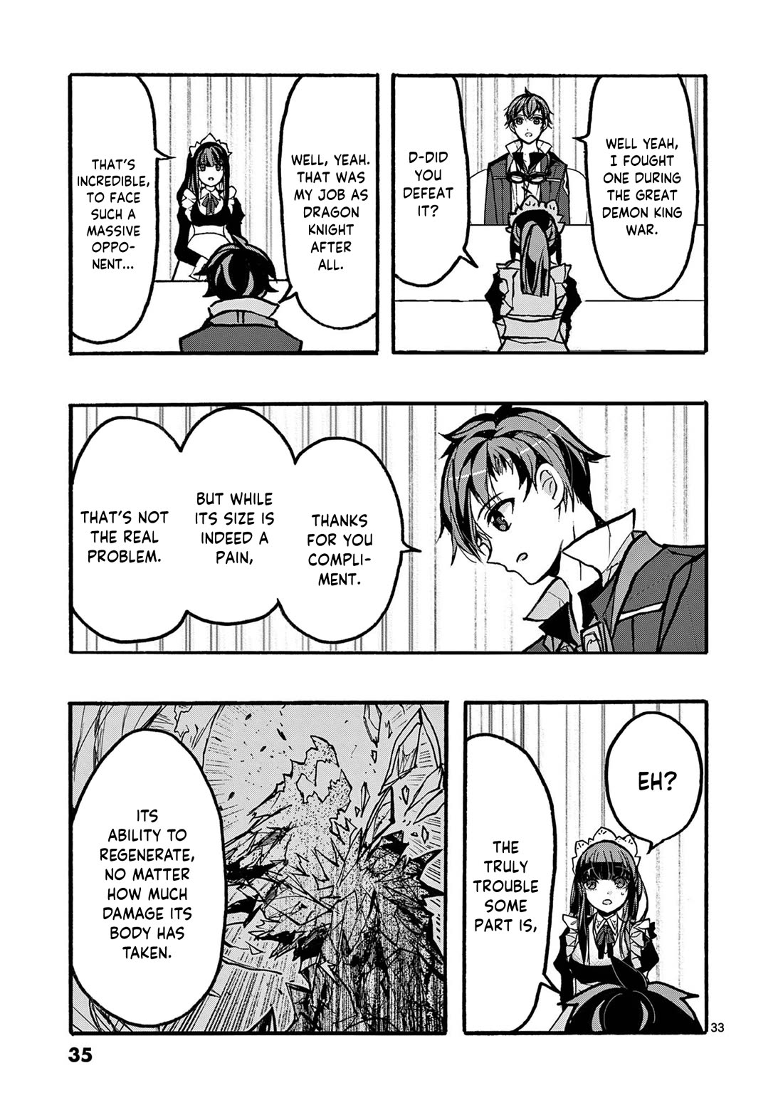 From The Strongest Job of Dragon Knight, To The Beginner Job Carrier, Somehow, I Am Dependent On The Heroes Chapter 45 page 37 - Chapter 45