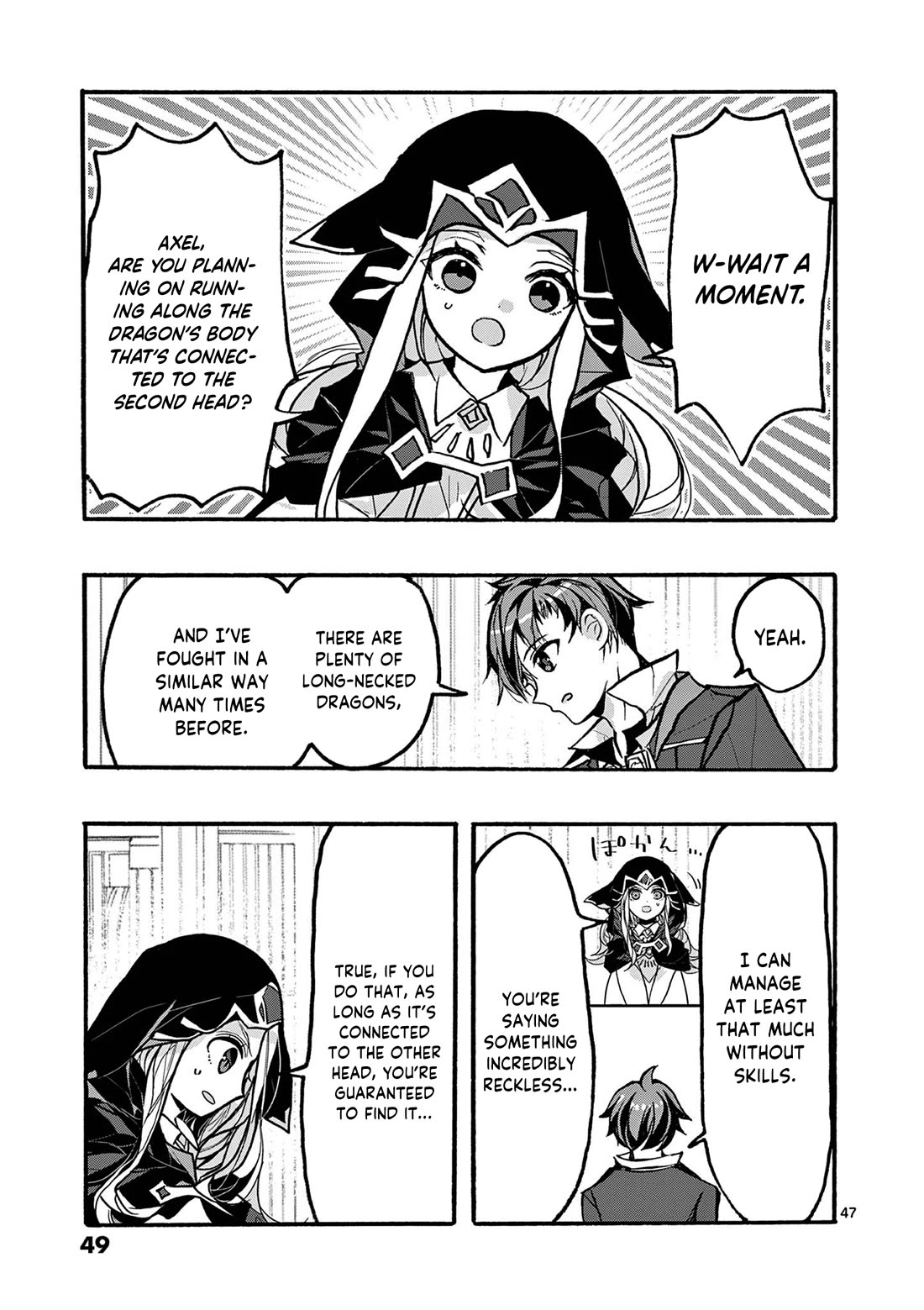 From The Strongest Job of Dragon Knight, To The Beginner Job Carrier, Somehow, I Am Dependent On The Heroes Chapter 45 page 51 - Chapter 45