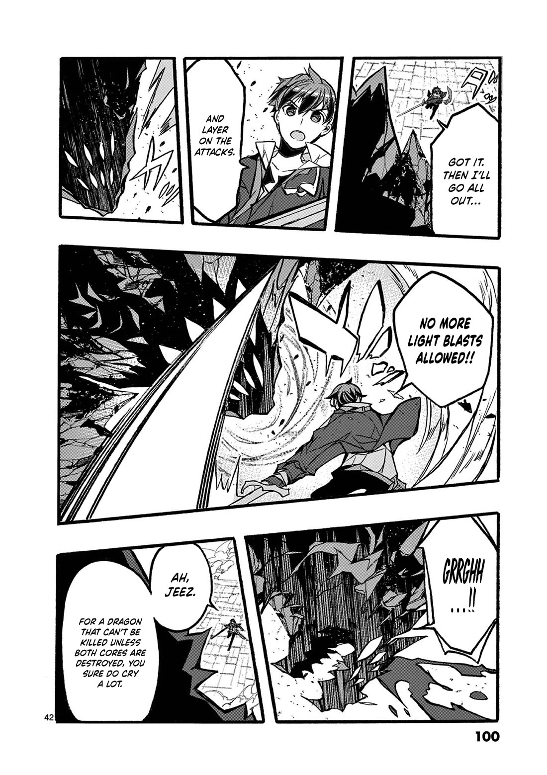 From The Strongest Job of Dragon Knight, To The Beginner Job Carrier, Somehow, I Am Dependent On The Heroes Chapter 46 page 43 - Chapter 46
