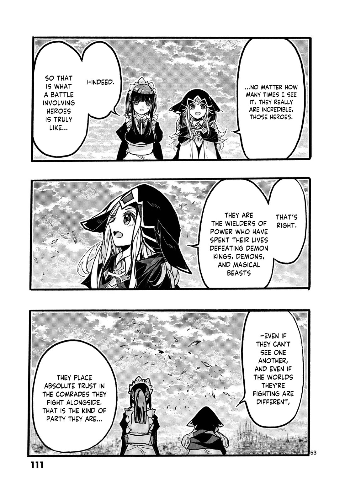 From The Strongest Job of Dragon Knight, To The Beginner Job Carrier, Somehow, I Am Dependent On The Heroes Chapter 46 page 53 - Chapter 46