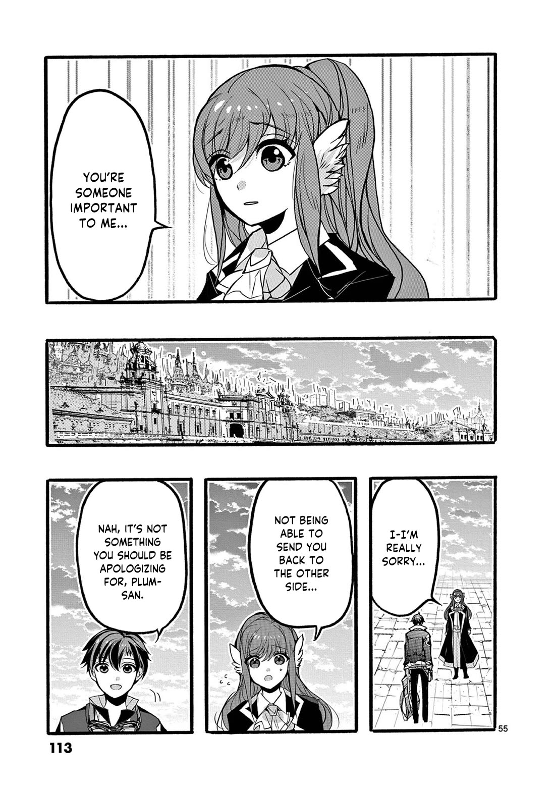From The Strongest Job of Dragon Knight, To The Beginner Job Carrier, Somehow, I Am Dependent On The Heroes Chapter 46 page 55 - Chapter 46