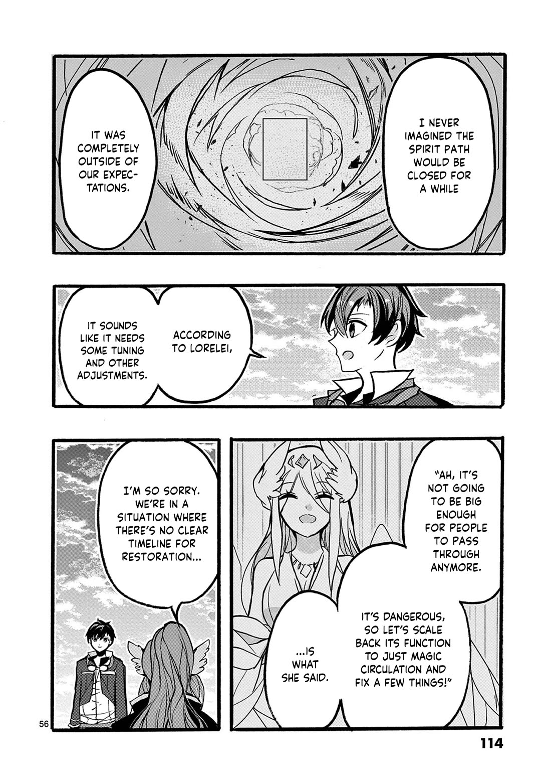 From The Strongest Job of Dragon Knight, To The Beginner Job Carrier, Somehow, I Am Dependent On The Heroes Chapter 46 page 56 - Chapter 46