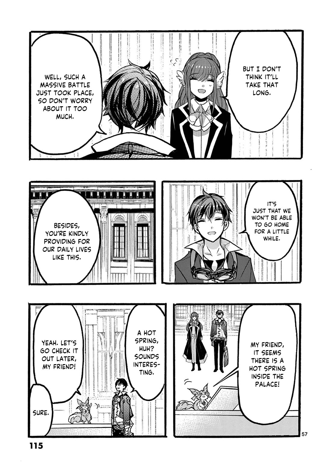 From The Strongest Job of Dragon Knight, To The Beginner Job Carrier, Somehow, I Am Dependent On The Heroes Chapter 46 page 57 - Chapter 46