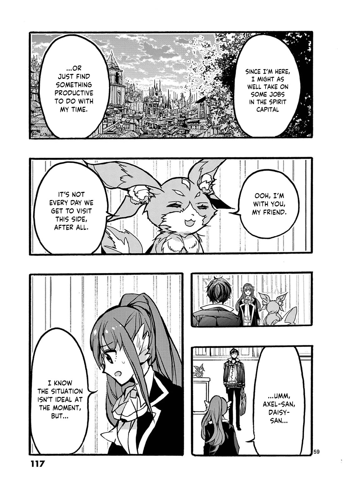 From The Strongest Job of Dragon Knight, To The Beginner Job Carrier, Somehow, I Am Dependent On The Heroes Chapter 46 page 59 - Chapter 46