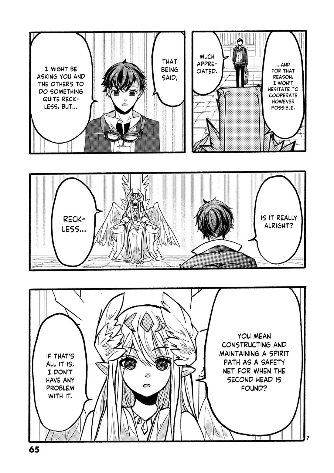 From The Strongest Job of Dragon Knight, To The Beginner Job Carrier, Somehow, I Am Dependent On The Heroes Chapter 46 page 8 - Chapter 46