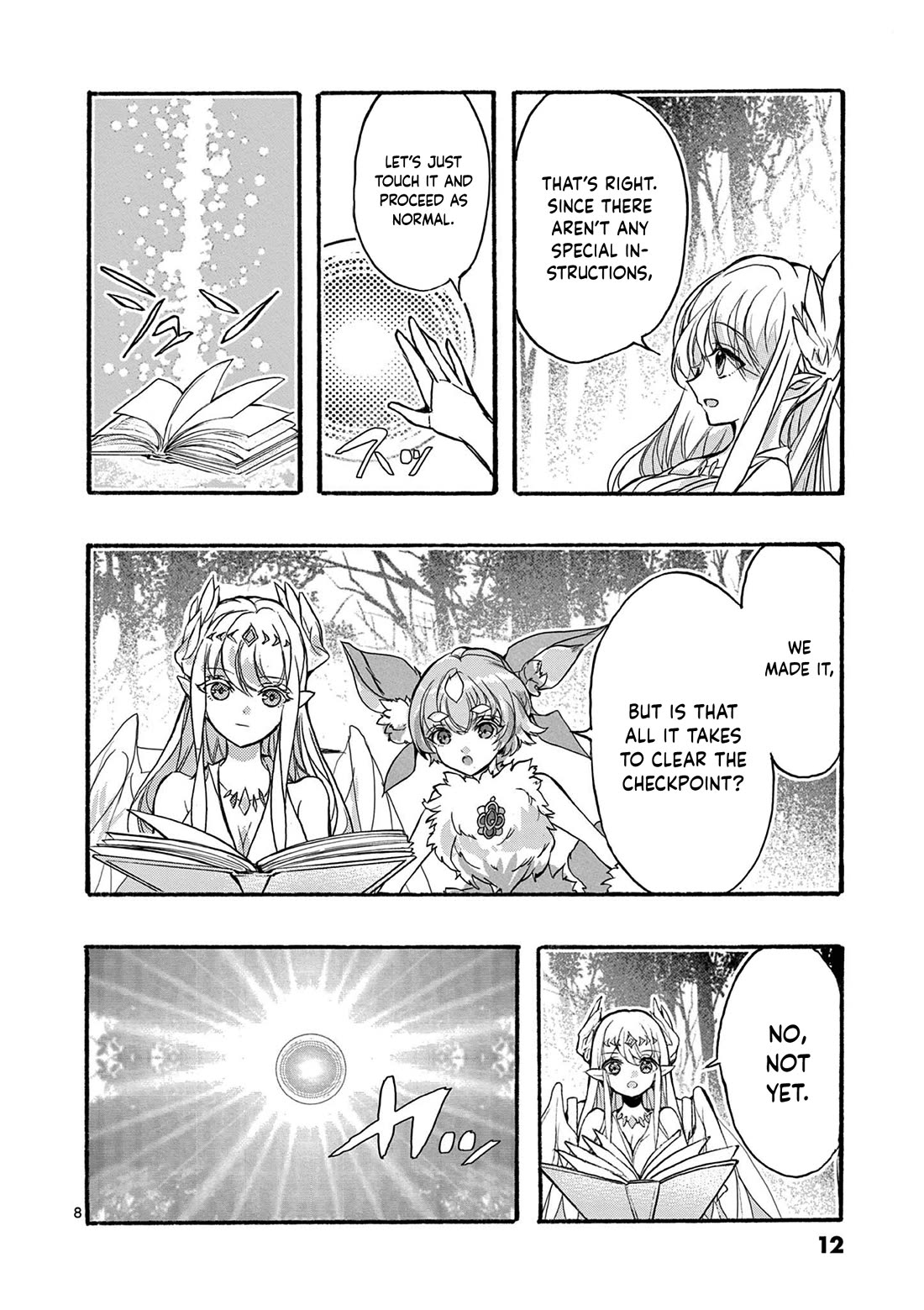 From The Strongest Job of Dragon Knight, To The Beginner Job Carrier, Somehow, I Am Dependent On The Heroes Chapter 48 page 12 - Chapter 48