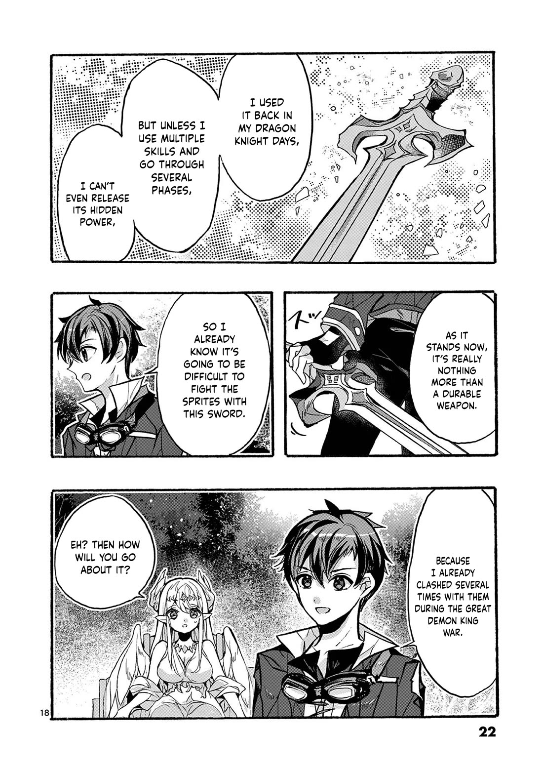 From The Strongest Job of Dragon Knight, To The Beginner Job Carrier, Somehow, I Am Dependent On The Heroes Chapter 48 page 22 - Chapter 48