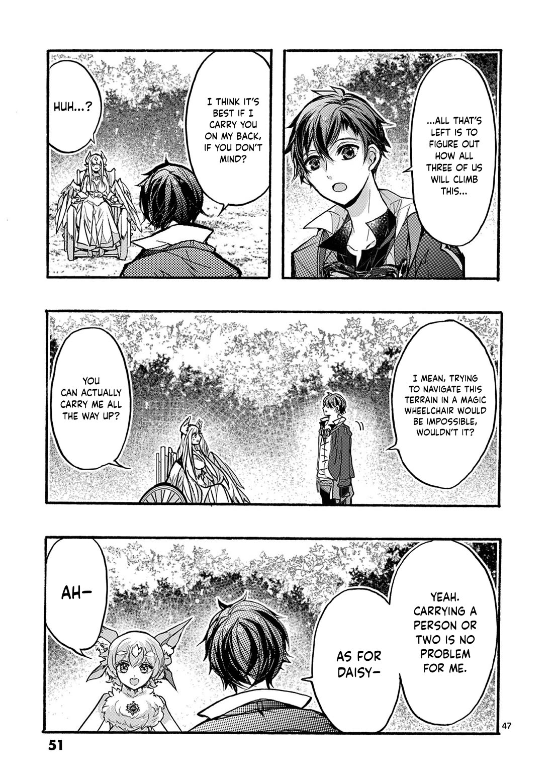From The Strongest Job of Dragon Knight, To The Beginner Job Carrier, Somehow, I Am Dependent On The Heroes Chapter 48 page 51 - Chapter 48