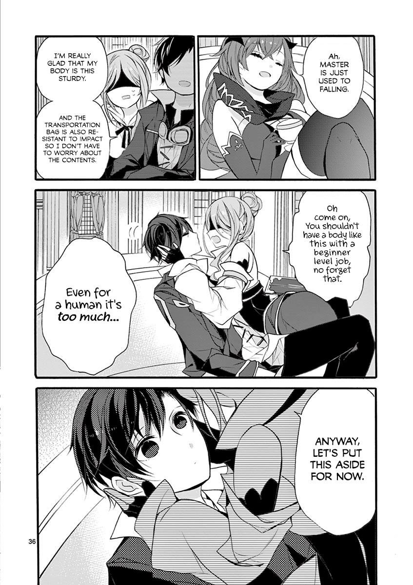 From The Strongest Job of Dragon Knight, To The Beginner Job Carrier, Somehow, I Am Dependent On The Heroes Chapter 7 page 36 - Chapter 7