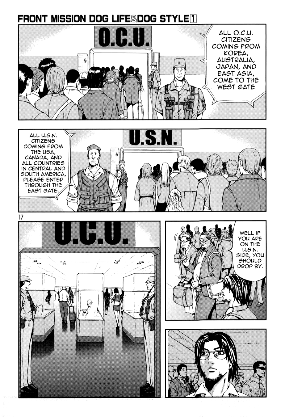 Front Mission - Dog Life & Dog Style Chapter 1 page 19 - Chapter 1: STYLE:1 - The Invisible Man on the Battlefield (1)