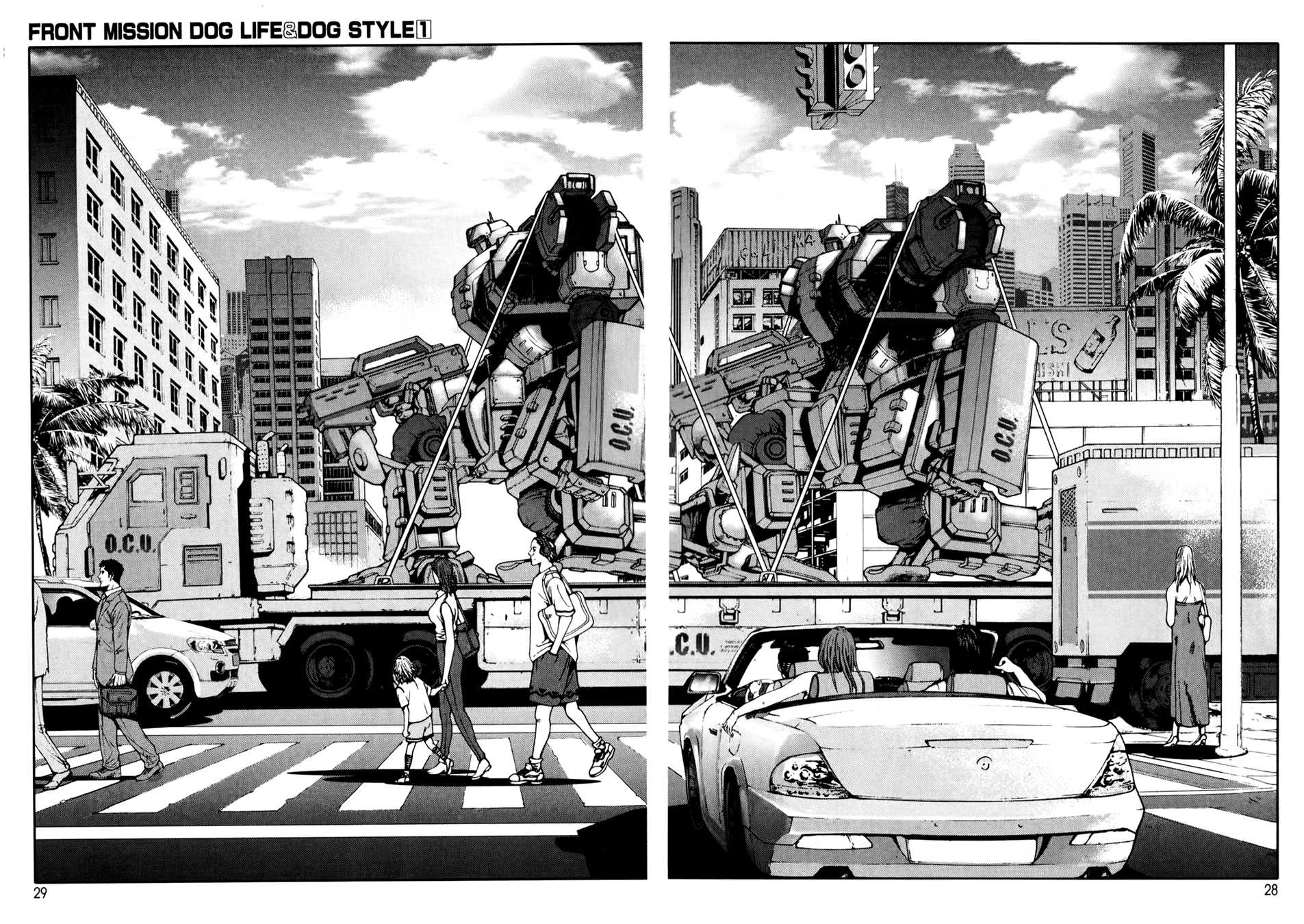 Front Mission - Dog Life & Dog Style Chapter 1 page 29 - Chapter 1: STYLE:1 - The Invisible Man on the Battlefield (1)
