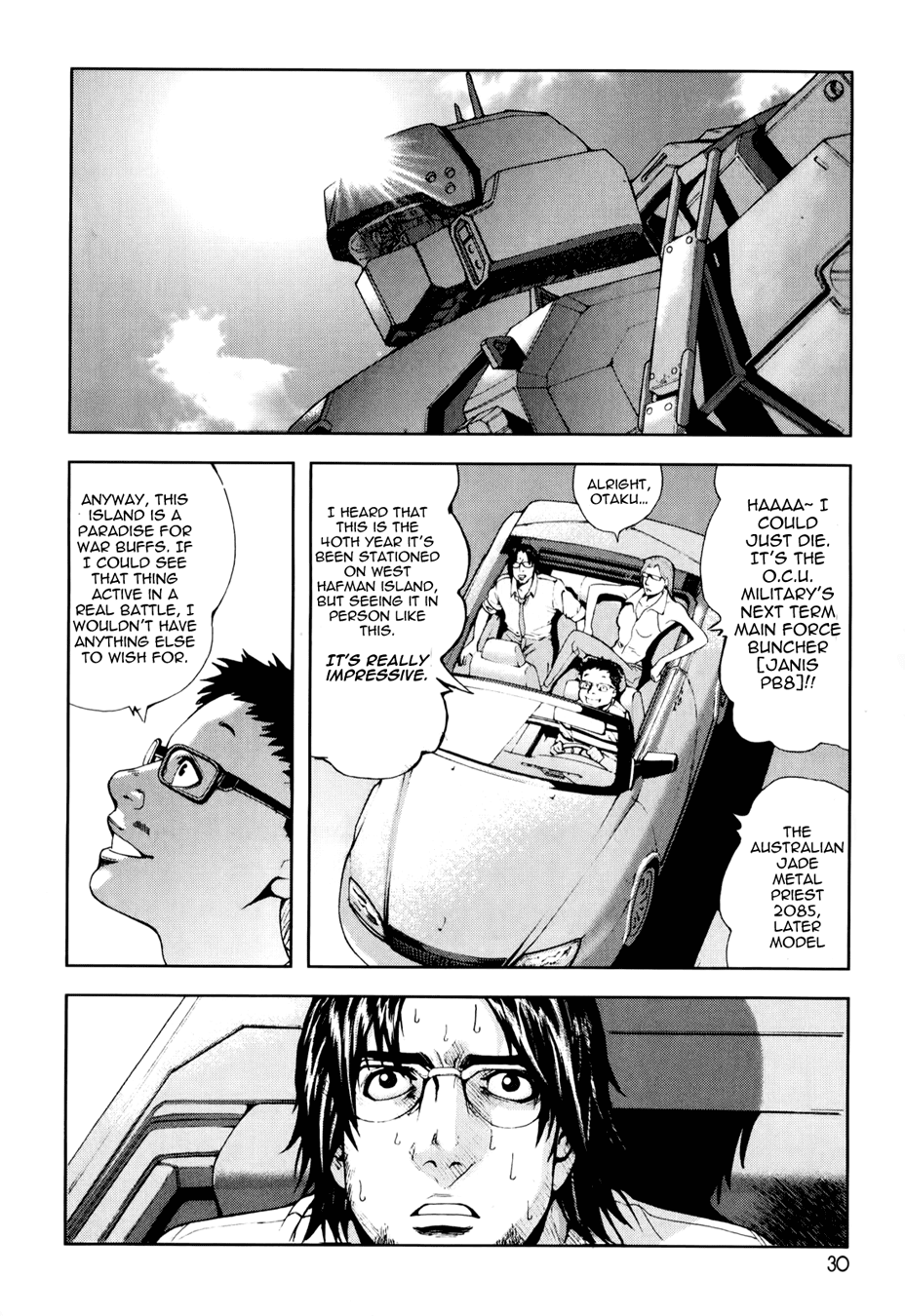 Front Mission - Dog Life & Dog Style Chapter 1 page 30 - Chapter 1: STYLE:1 - The Invisible Man on the Battlefield (1)