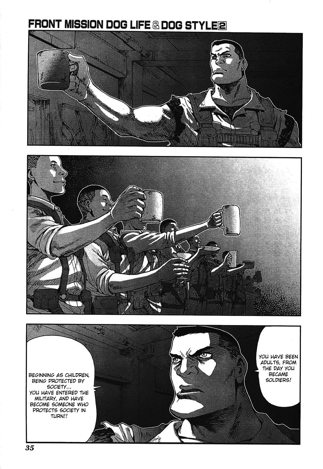 Front Mission - Dog Life & Dog Style Chapter 10 page 9 - Chapter 10: STYLE:3 - A Pack of Hounds (2)