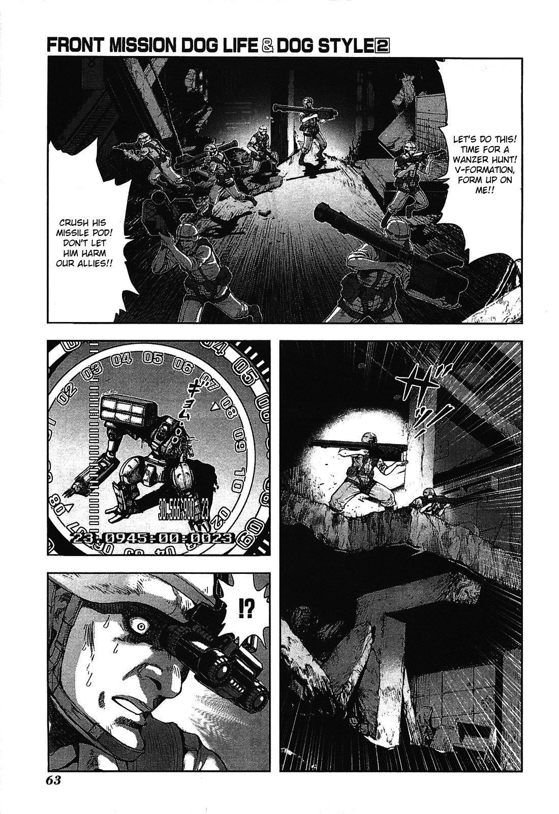 Front Mission - Dog Life & Dog Style Chapter 11 page 13 - Chapter 11: STYLE:3 - A Pack of Hounds (3)