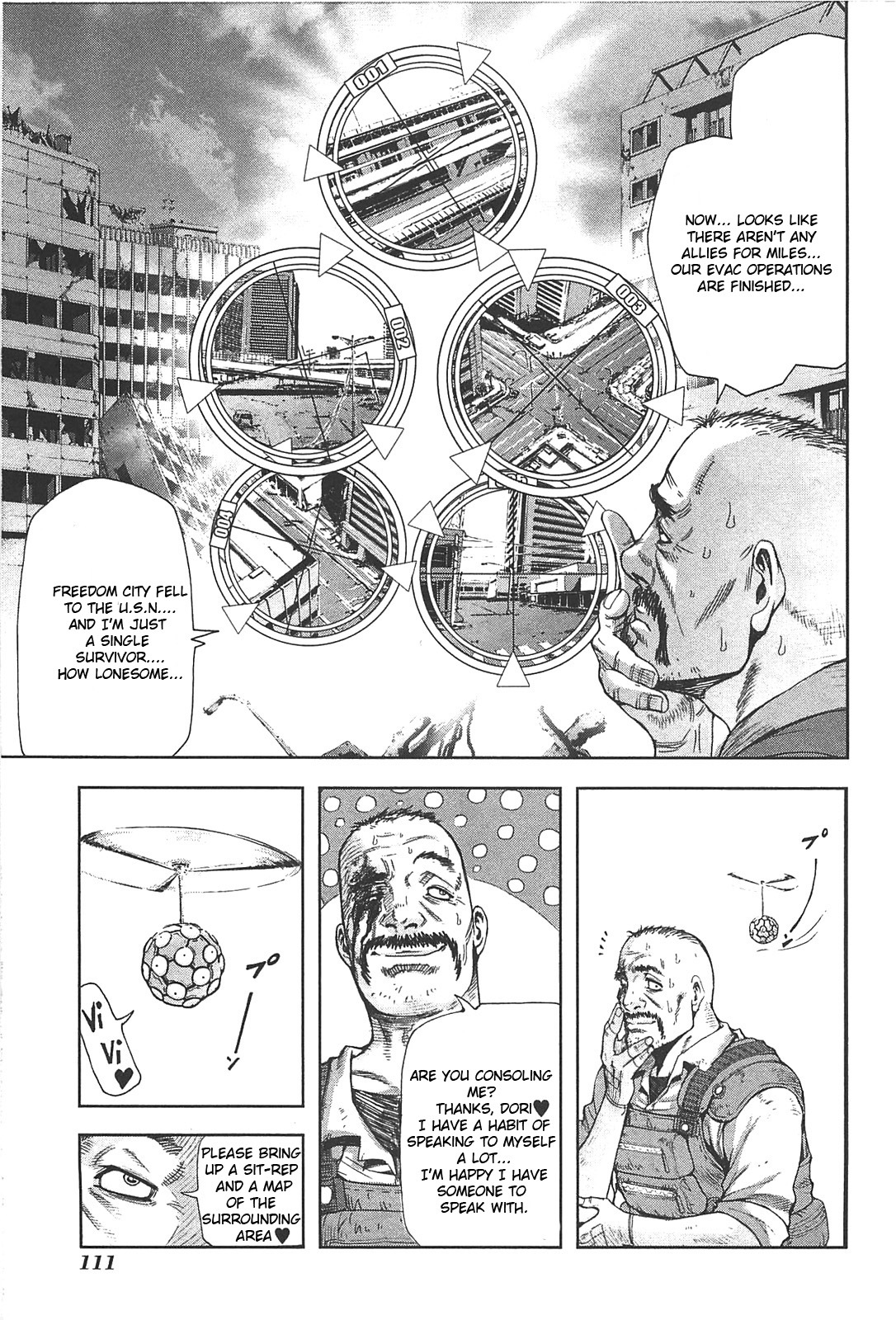 Front Mission - Dog Life & Dog Style Chapter 13 page 13 - Chapter 13: STYLE:4 - Fruit of Eden (1)