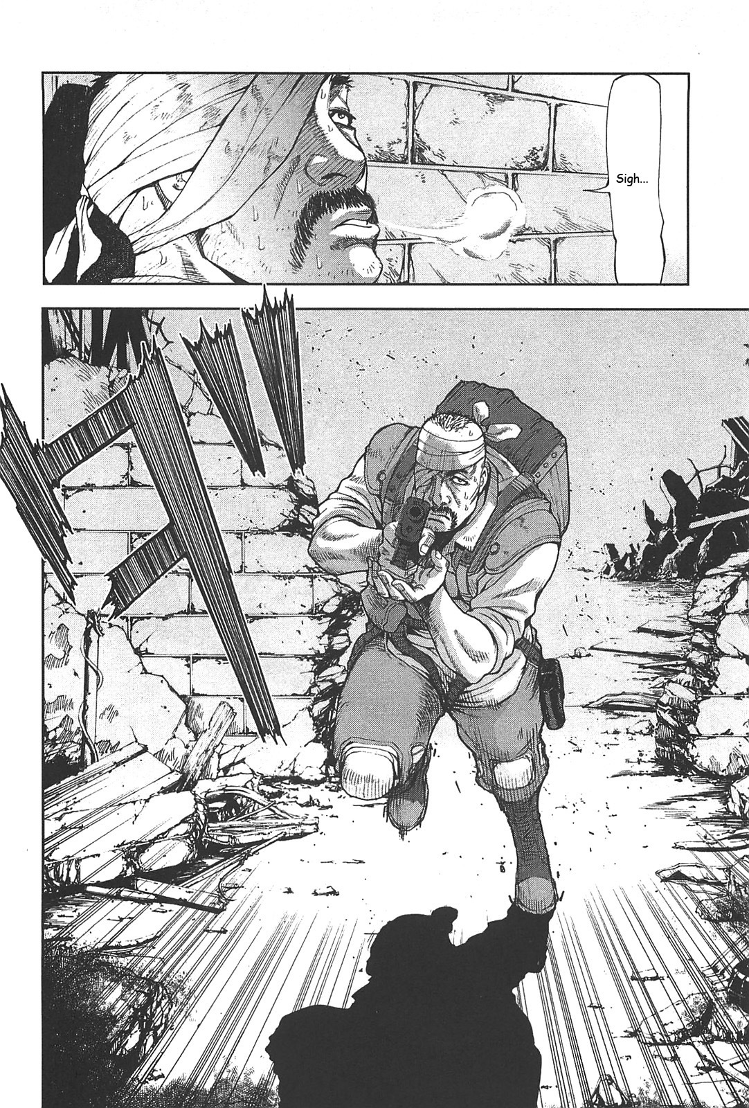 Front Mission - Dog Life & Dog Style Chapter 13 page 22 - Chapter 13: STYLE:4 - Fruit of Eden (1)