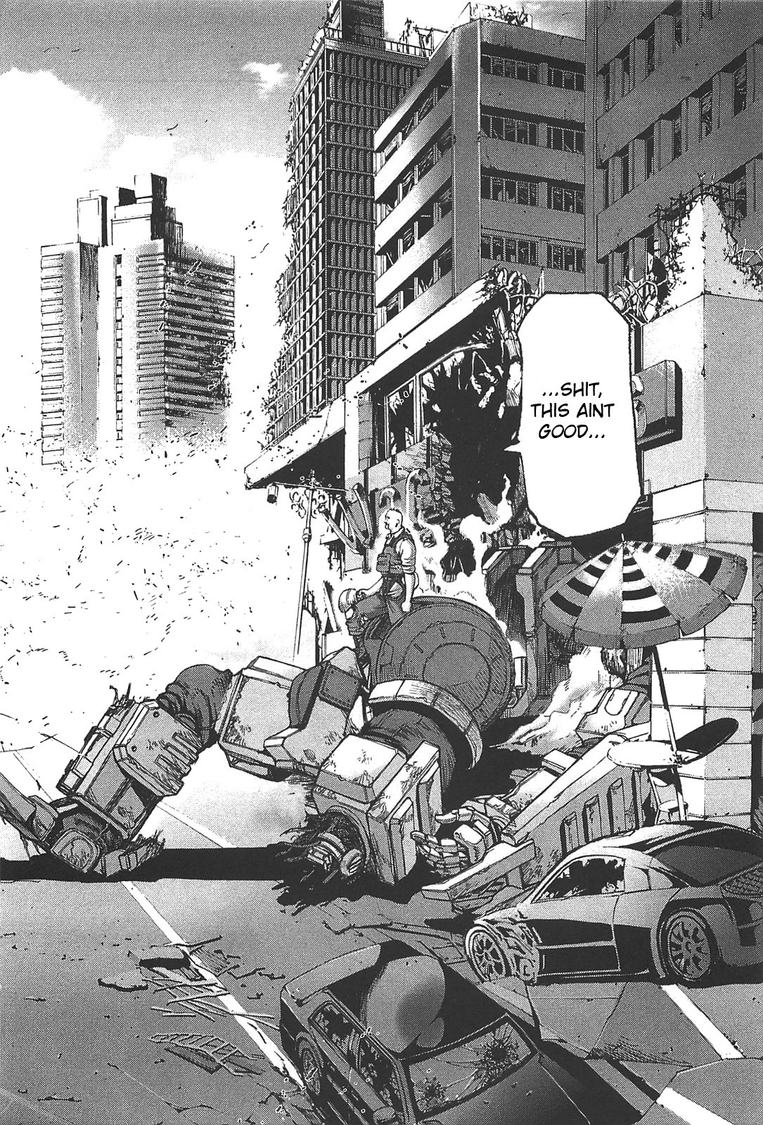 Front Mission - Dog Life & Dog Style Chapter 13 page 8 - Chapter 13: STYLE:4 - Fruit of Eden (1)