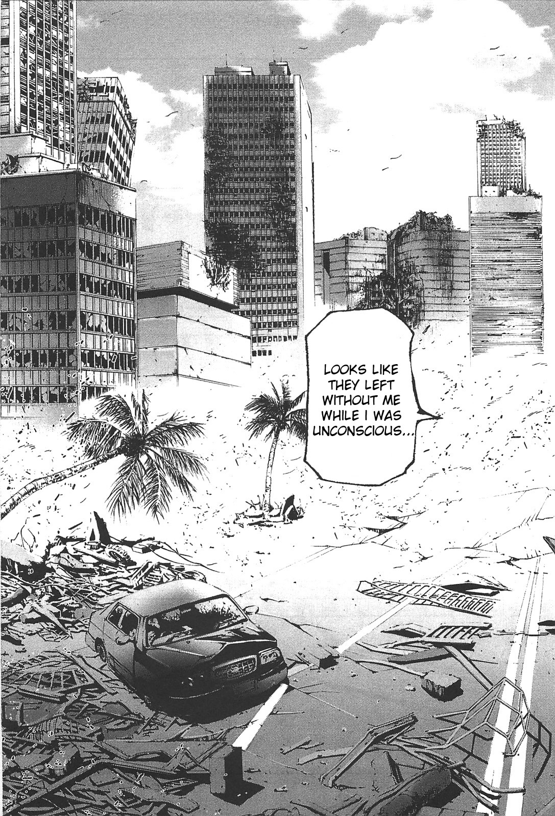 Front Mission - Dog Life & Dog Style Chapter 13 page 9 - Chapter 13: STYLE:4 - Fruit of Eden (1)