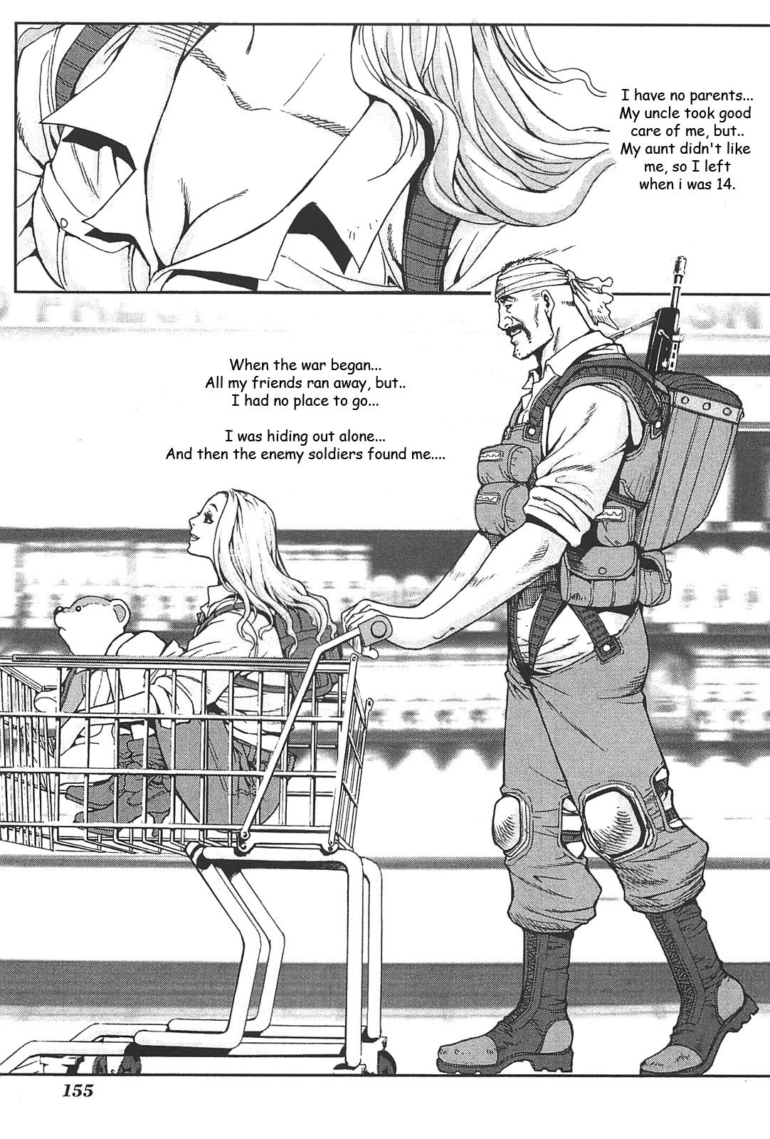 Front Mission - Dog Life & Dog Style Chapter 15 page 9 - Chapter 15: STYLE:4 - Fruit of Eden (3)