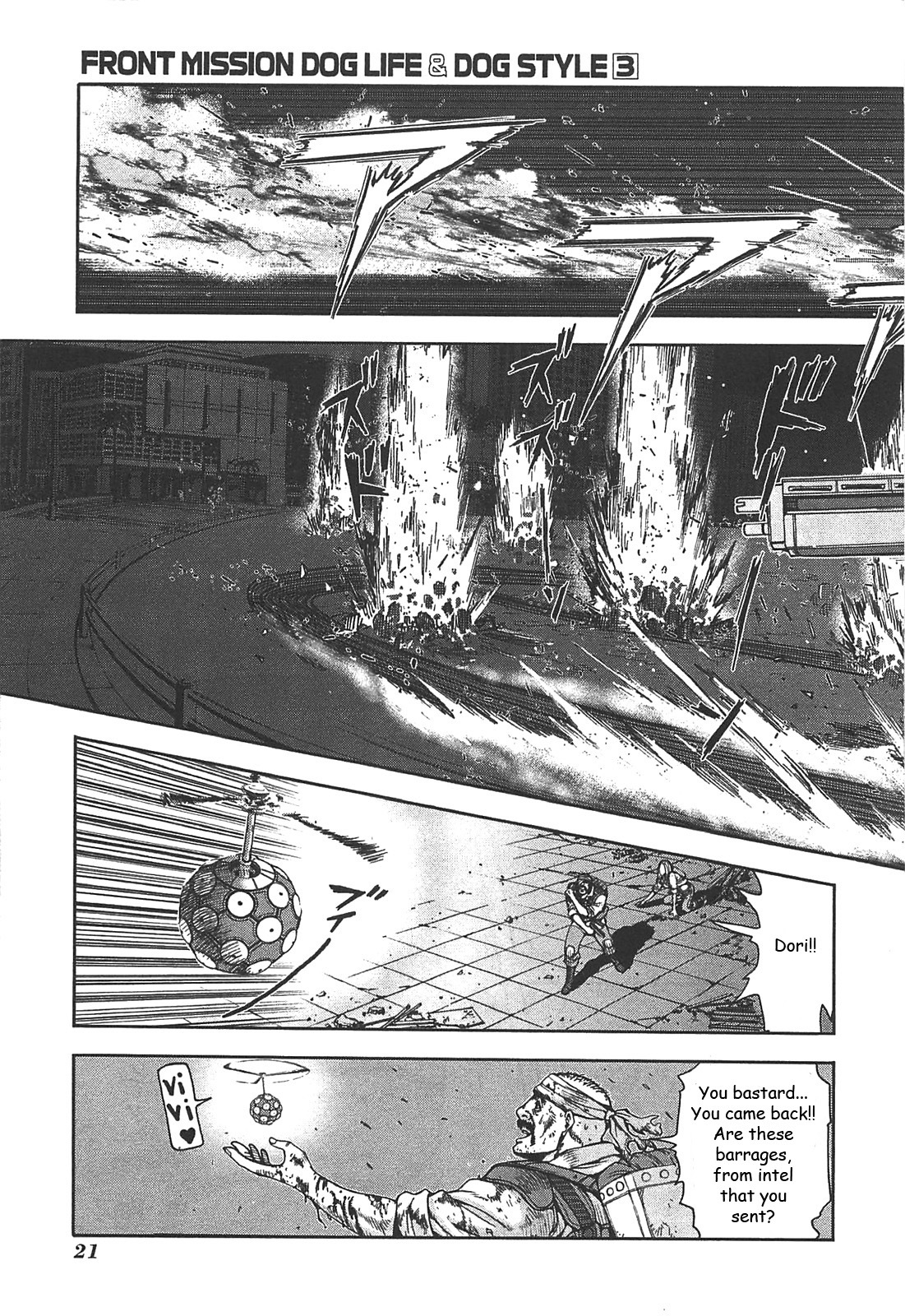 Front Mission - Dog Life & Dog Style Chapter 18 page 23 - Chapter 18: STYLE:4 - Fruit of Eden (6)