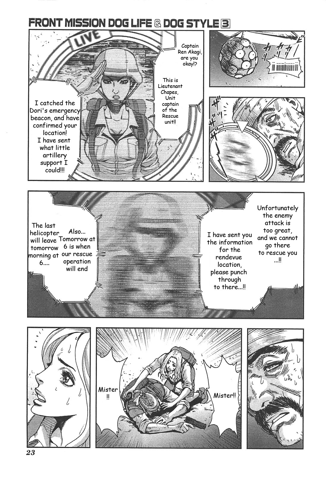 Front Mission - Dog Life & Dog Style Chapter 18 page 25 - Chapter 18: STYLE:4 - Fruit of Eden (6)