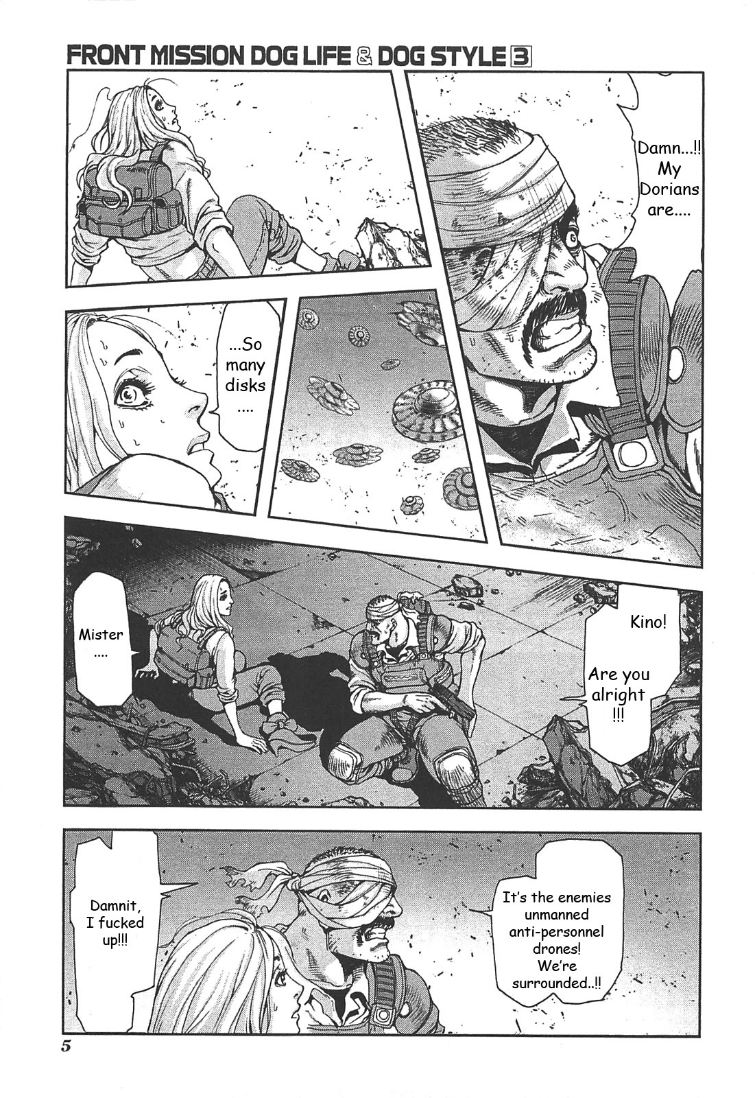 Front Mission - Dog Life & Dog Style Chapter 18 page 7 - Chapter 18: STYLE:4 - Fruit of Eden (6)