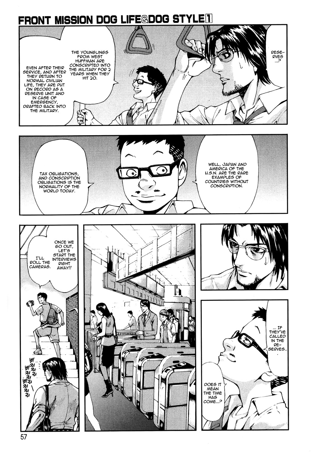 Front Mission - Dog Life & Dog Style Chapter 2 page 19 - Chapter 2: STYLE:1 - The Invisible Man on the Battlefield (2)