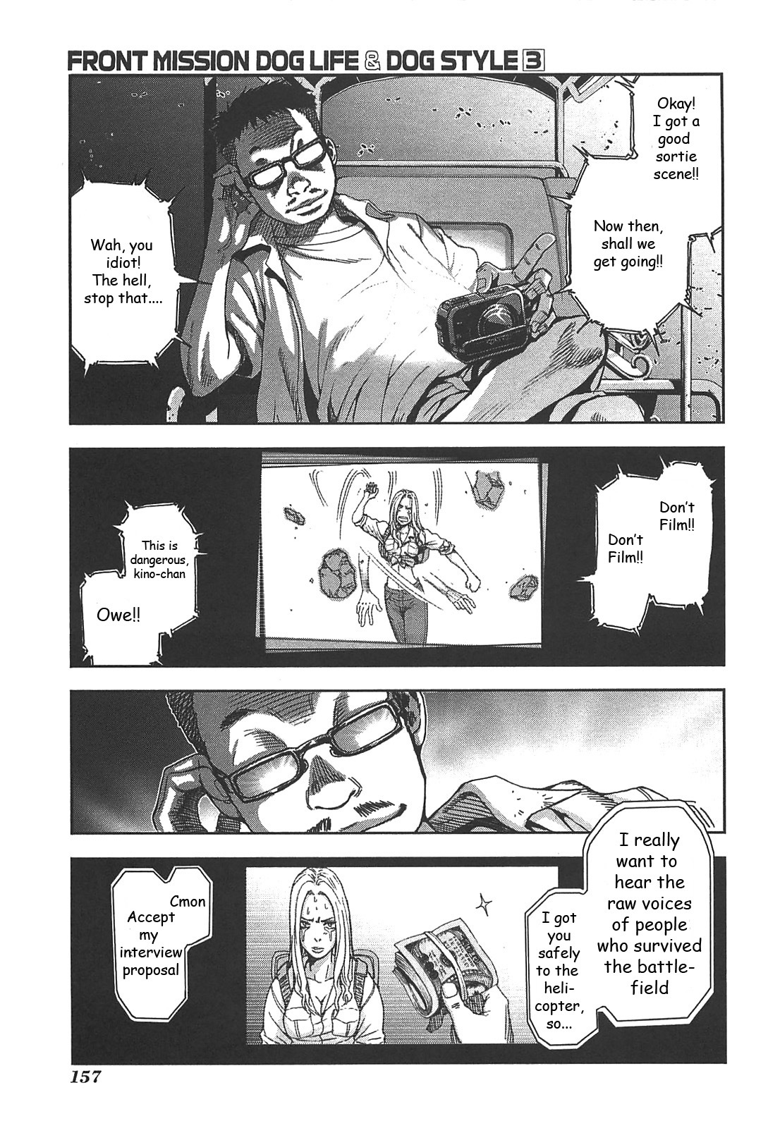 Front Mission - Dog Life & Dog Style Chapter 24 page 11 - Chapter 24: STYLE:4 - Fruit of Eden (12)