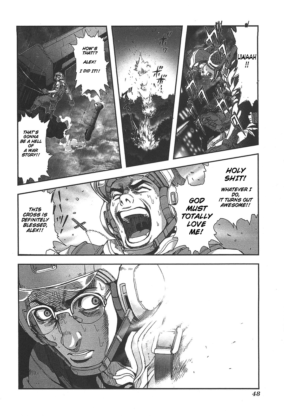 Front Mission - Dog Life & Dog Style Chapter 28 page 22 - Chapter 28: STYLE:5 - Hero's Cross (2)