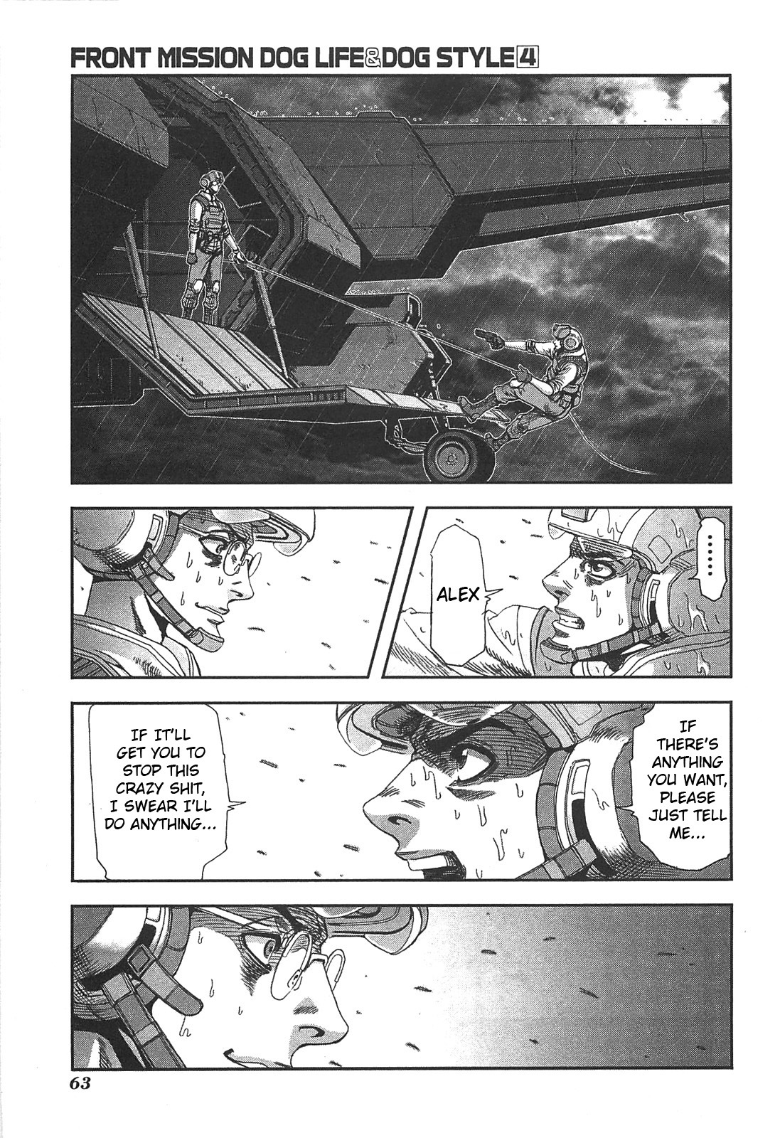 Front Mission - Dog Life & Dog Style Chapter 29 page 13 - Chapter 29: STYLE:5 - Hero's Cross (3)