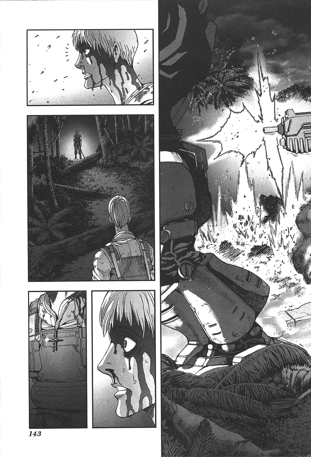Front Mission - Dog Life & Dog Style Chapter 32 page 21 - Chapter 32: STYLE:5 - Hero's Cross (6)