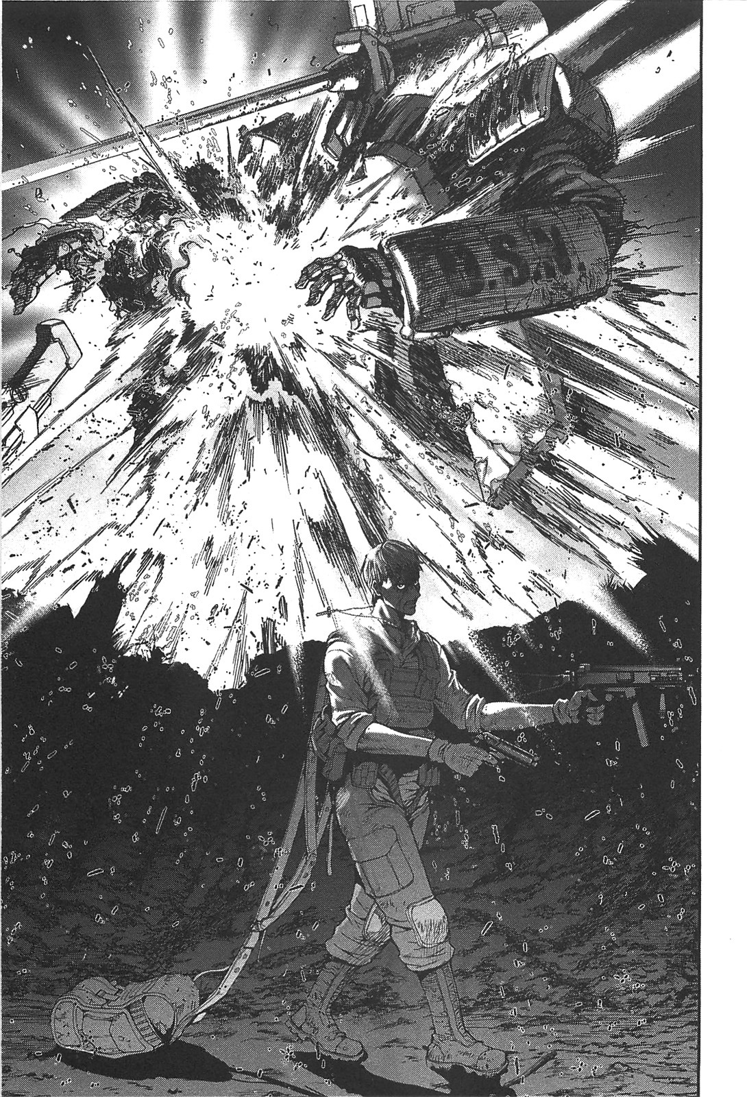 Front Mission - Dog Life & Dog Style Chapter 33 page 21 - Chapter 33: STYLE:5 - Hero's Cross (7)