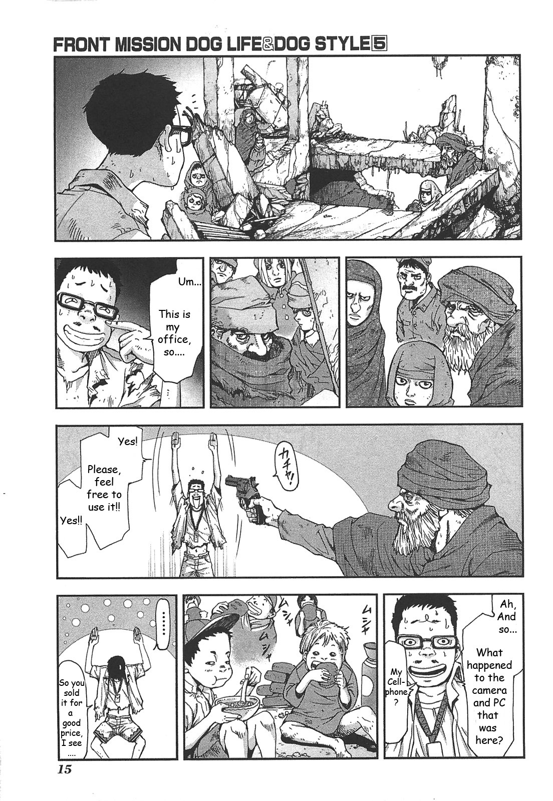 Front Mission - Dog Life & Dog Style Chapter 36 page 17 - Chapter 36: STYLE:6 - Unlucky Days (1)