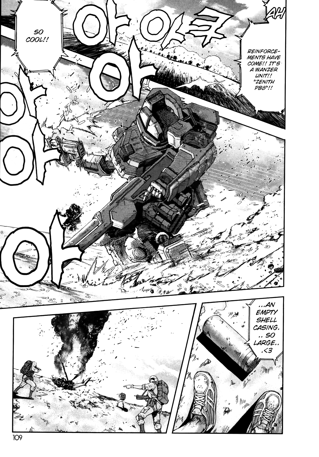 Front Mission - Dog Life & Dog Style Chapter 4 page 17 - Chapter 4: STYLE:1 - The Invisible Man on the Battlefield (4)
