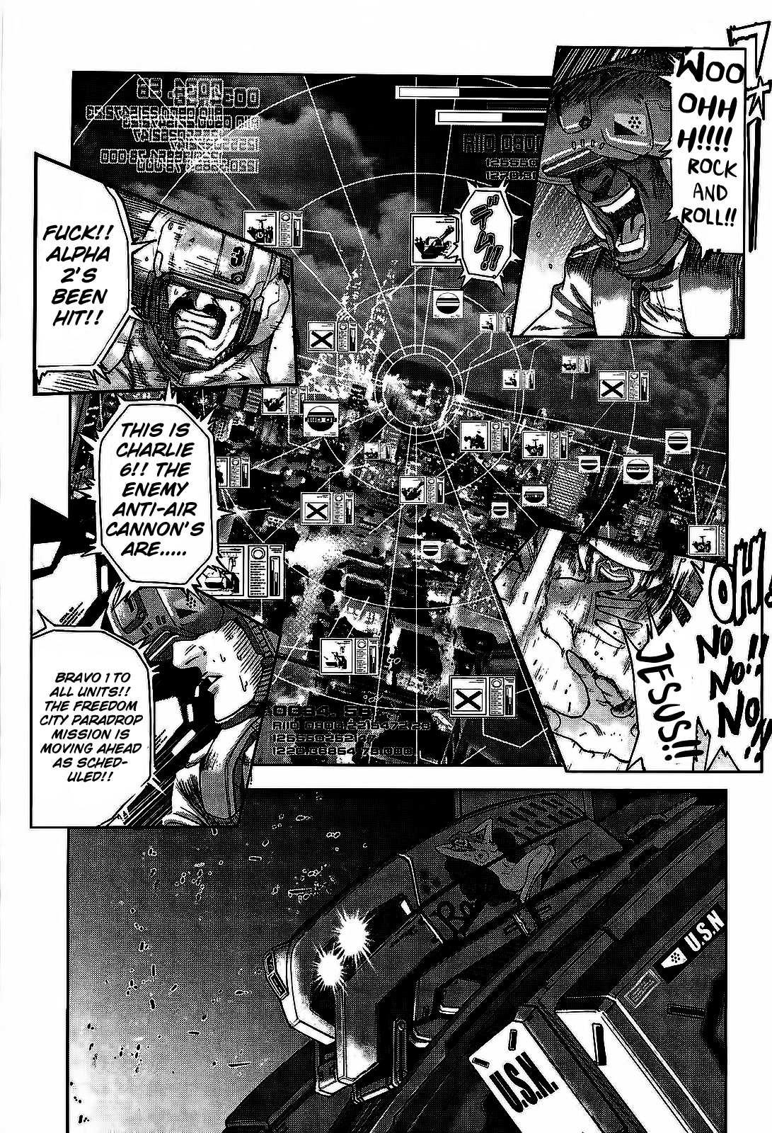 Front Mission - Dog Life & Dog Style Chapter 5 page 1 - Chapter 5: STYLE:1 - The Invisible Man on the Battlefield (5)
