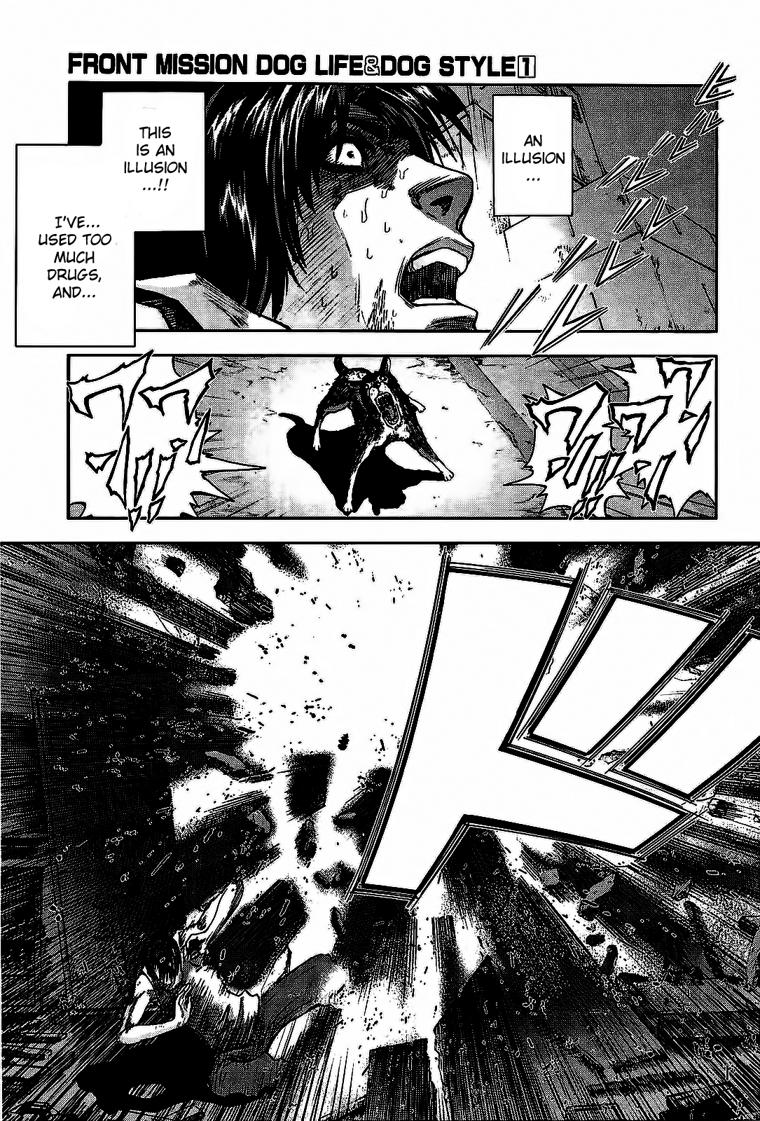 Front Mission - Dog Life & Dog Style Chapter 5 page 11 - Chapter 5: STYLE:1 - The Invisible Man on the Battlefield (5)