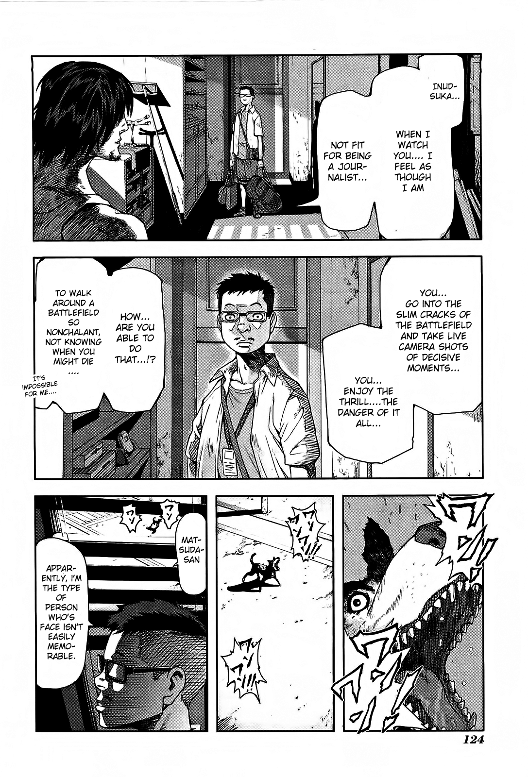 Front Mission - Dog Life & Dog Style Chapter 5 page 6 - Chapter 5: STYLE:1 - The Invisible Man on the Battlefield (5)
