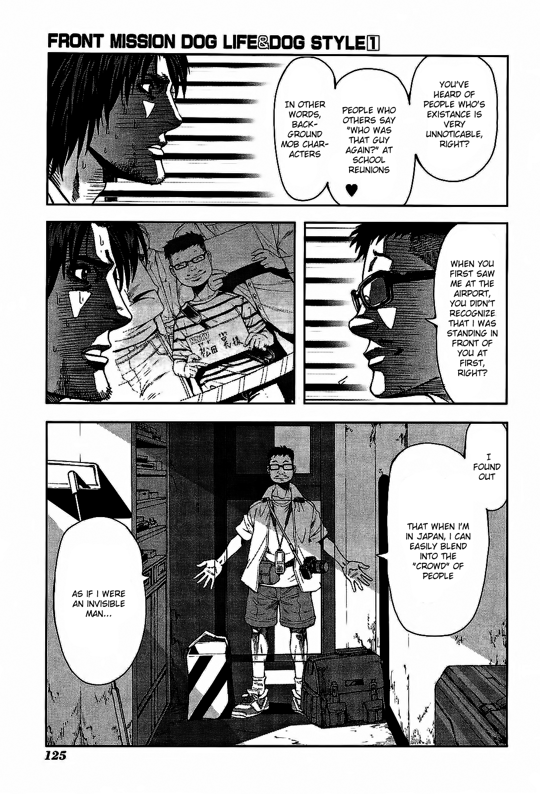 Front Mission - Dog Life & Dog Style Chapter 5 page 7 - Chapter 5: STYLE:1 - The Invisible Man on the Battlefield (5)