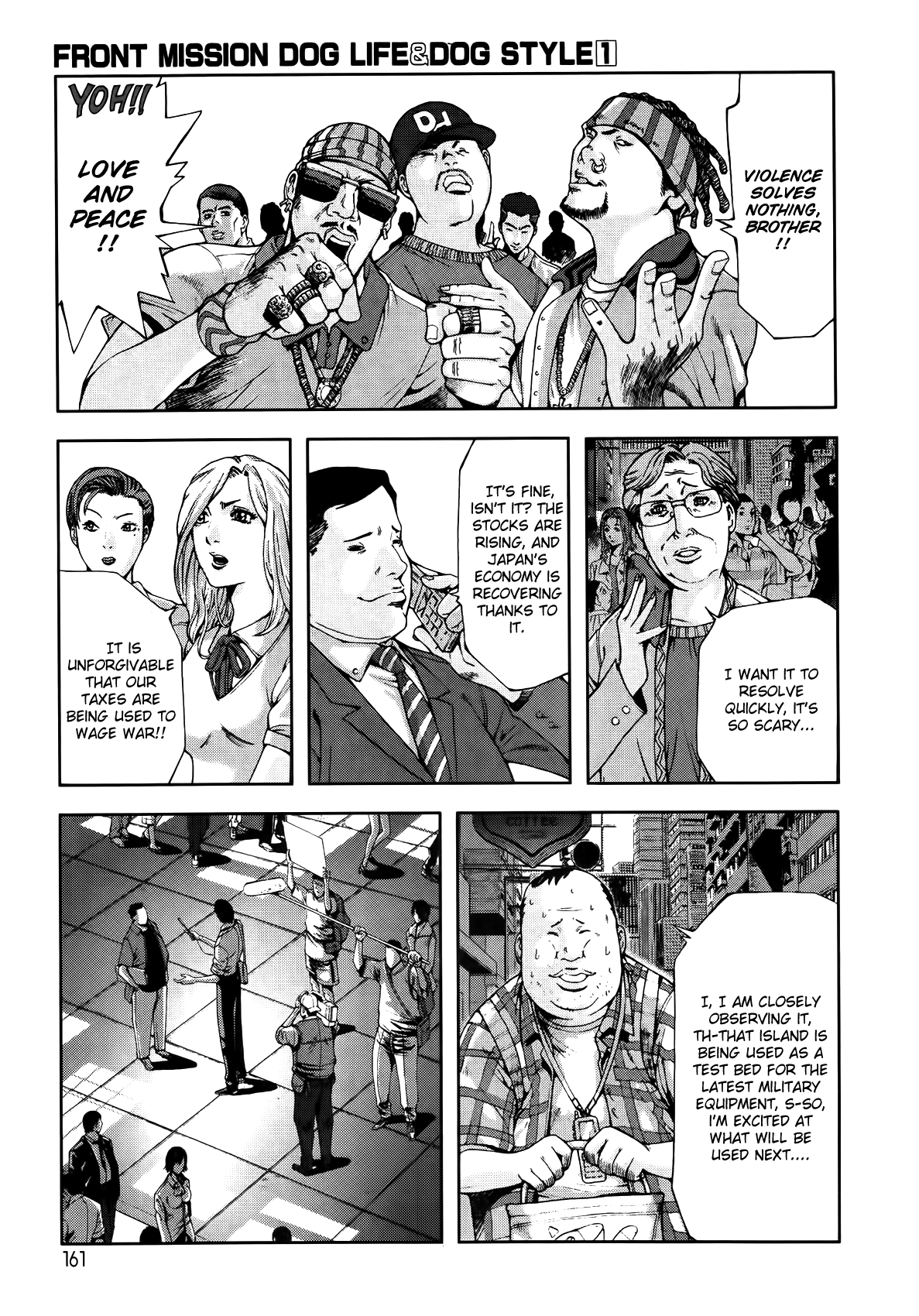 Front Mission - Dog Life & Dog Style Chapter 6 page 16 - Chapter 6: STYLE:1 - The Invisible Man on the Battlefield (6)