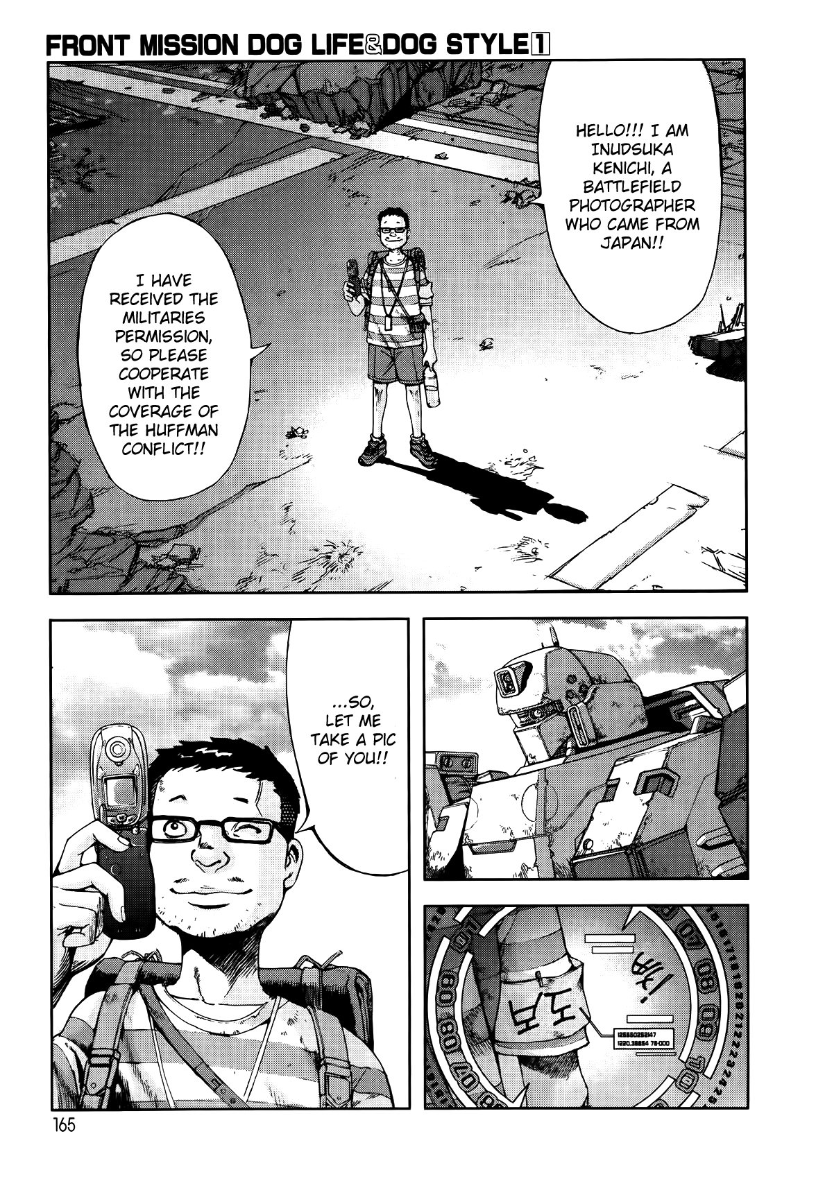 Front Mission - Dog Life & Dog Style Chapter 6 page 20 - Chapter 6: STYLE:1 - The Invisible Man on the Battlefield (6)